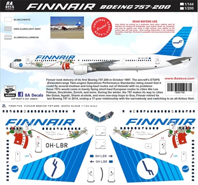 1:144 Finnair 'Santa Claus' Boeing 757-200