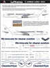 1:144 Lufthansa 'CleanTechFlyer' Airbus A.350-900