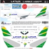 1:144 LATAM 'Brasil' Airbus A.320NEO