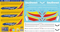 1:200 Southwest Airlines (2015 cs) Boeing 737-700, -800, -MAX8