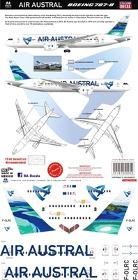 1:200 Air Austral Boeing 787-8 "Rivers"