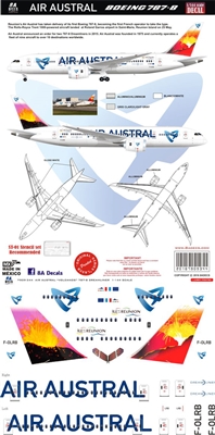 1:200 Air Austral Boeing 787-8 "Volcanos"
