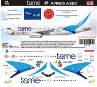 1:200 TAME Ecuador Airbus A.320