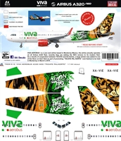 1:200 Viva Aerobus 'Neo Tecate Pal Norte (2019)' Airbus A.320