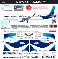 1:200 Kuwait Airways (2016 cs) Airbus A.320NEO