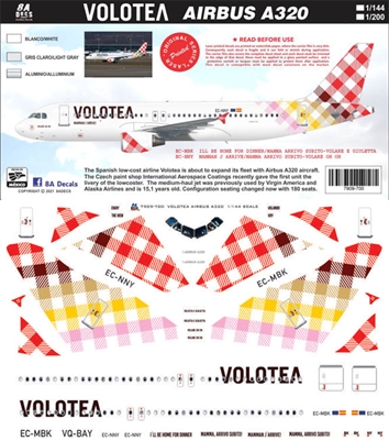 1:200 Volotea Airbus A.320