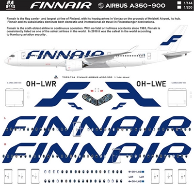 1:200 Finnair Airbus A.350-900