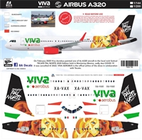 1:200 Viva Aerobus 'Tecate Pal Norte (2020)' Airbus A.320