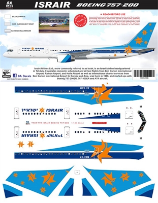 1:200 Israir Boeing 757-200