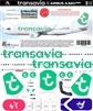 1:200 Transavia Holland (2015 cs) Airbus A.320NEO