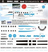 1:72 Pan Am Commuter Bae 3100 Jetstream 31