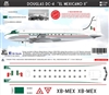 1:72 F.A. Mexicana 'El Mexicano II' Douglas DC-4