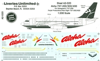 1:200 Aloha Airlines Boeing 737-200