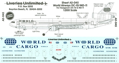 1:200 World Airways McDD MD-11