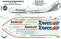 1:200 Tower Air Boeing 747