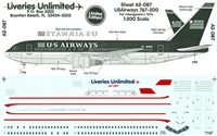 1:200 USAirways Boeing 767-200 ER