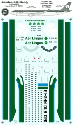 1:144 Aer Lingus (early cs)  Airbus A.330-300