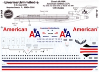 1:144 American Airlines Boeing 727-200