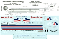 1:144 American Airlines Fokker 100 *Sold Out*