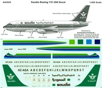 1:200 Saudia Boeing 737-200