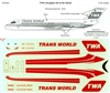 1:144 Trans World Airlines Douglas DC-9-10/-30/-40/-51