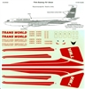 1:144 Trans World Airlines Boeing 707's