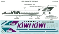 1:144 Kiwi International Boeing 727-200