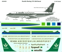 1:144 Saudia Boeing 737-200