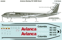 1:144 Avianca Columbia Boeing 707-320B