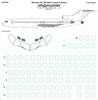 1:72 Silver Window Frames, Boeing 727's