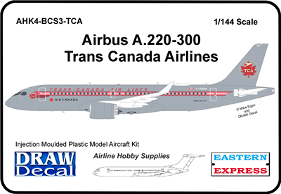 1:144 Airbus A.220-300, Trans Canada Airlines