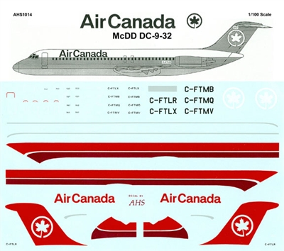 1:100 Air Canada Douglas DC-9-30