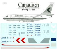 1:200 Canadian Airlines International Ltd Boeing 737-200