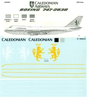 1:200 Caledonian Airlines Boeing 747-200B