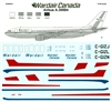 1:144 Wardair Canada Airbus A.300B4 / C4