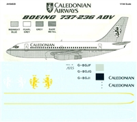 1:144 Caledonian Airlines Boeing 737-200 ADV