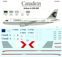 1:144 Canadian Airlines International Ltd Airbus A.320-200