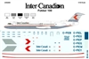 1:144 Inter Canadian Fokker 100