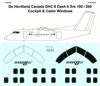 1:144 Windows, DHC-8 Dash 8 Series 100 / 200