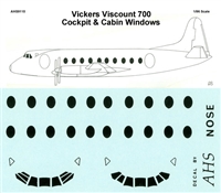 1:96 Windows, Vickers Viscount 700