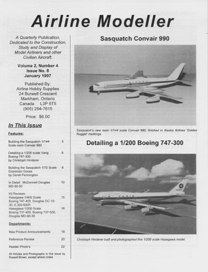 Airline Modeller Vol 2 No.4, Issue 8