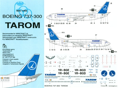 1:144 Tarom Boeing 737-300