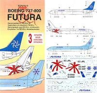 1:144 Futura Airlines Boeing 737-800