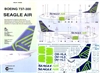 1:144 Seagle Air Boeing 737-300