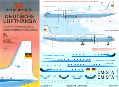 1:144 Deutsche Lufthansa Ilyushin 18