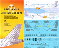 1:144 Vueling Airlines Airbus A.321