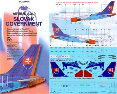 1:144 Slovak Government Airbus A.319