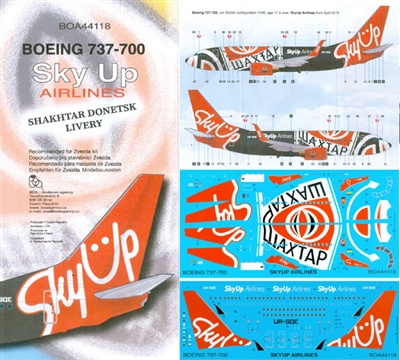 1:144 SkyUp Airlines Boeing 737-700