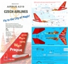 1:144 CSA Czech Airlines 'Prague' Airbus A.319