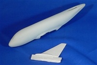 1:144 Airbus A.318 Fuselage and Fin